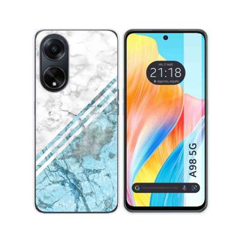 Funda Silicona Oppo A98 5g Diseño Mármol 02 Dibujos