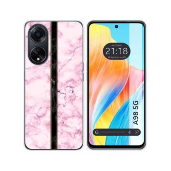 Funda Silicona Oppo A98 5g Diseño Mármol 04 Dibujos