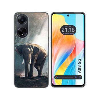 Funda Silicona Oppo A98 5g Diseño Elefante Dibujos