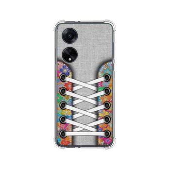 Funda Silicona Antigolpes Oppo A98 5g Diseño Zapatillas 04 Dibujos