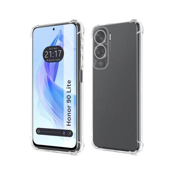 Para Honor 90 Lite 5G Funda de teléfono mate de silicona líquida