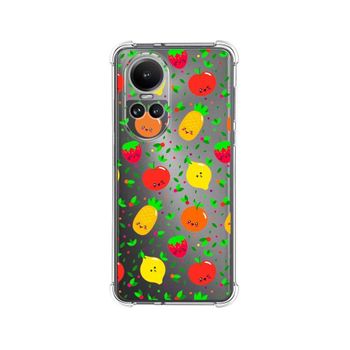 Funda Silicona Antigolpes Oppo Reno 10 5g / 10 Pro 5g Diseño Frutas 01 Dibujos