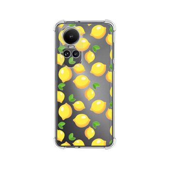 Funda Silicona Antigolpes Oppo Reno 10 5g / 10 Pro 5g Diseño Limones Dibujos