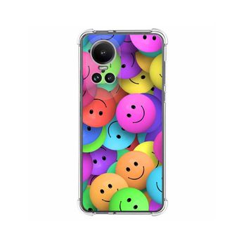 Funda Silicona Antigolpes Oppo Reno 10 5g / 10 Pro 5g Diseño Smile Dibujos