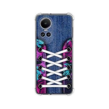 Funda Silicona Antigolpes Oppo Reno 10 5g / 10 Pro 5g Diseño Zapatillas 06 Dibujos