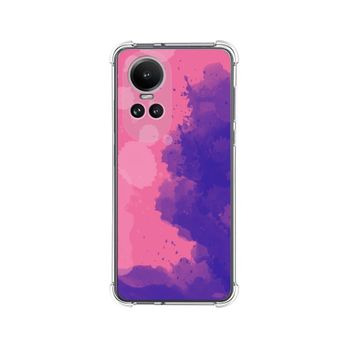 Funda Silicona Antigolpes Oppo Reno 10 5g / 10 Pro 5g Diseño Acuarela 07 Dibujos