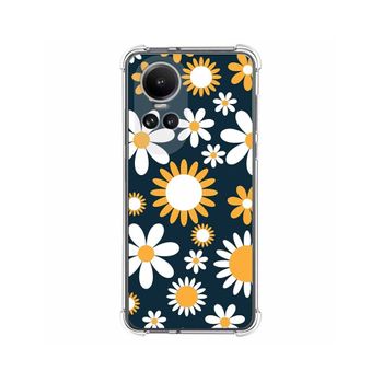 Funda Silicona Antigolpes Oppo Reno 10 5g / 10 Pro 5g Diseño Flores 08 Dibujos