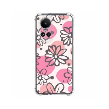 Funda Silicona Antigolpes Oppo Reno 10 5g / 10 Pro 5g Diseño Flores 09 Dibujos