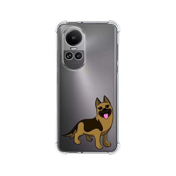 Funda Silicona Antigolpes Oppo Reno 10 5g / 10 Pro 5g Diseño Perros 03 Dibujos