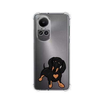 Funda Silicona Antigolpes Oppo Reno 10 5g / 10 Pro 5g Diseño Perros 04 Dibujos