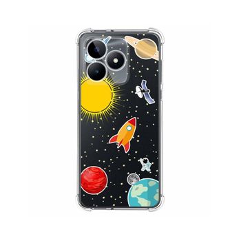 Realme C53 Funda Gel Tpu Silicona dibujo Mármol 09