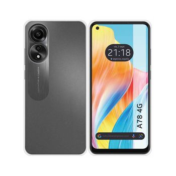 Funda Silicona Gel Tpu Transparente Oppo A78 4g