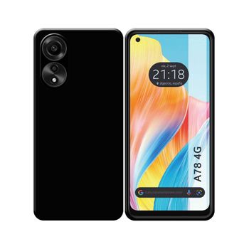 Oppo A78 4G Funda Gel Tpu Silicona transparente dibujo Flores 03