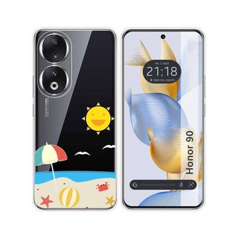 Funda móvil - TUMUNDOSMARTPHONE Huawei Honor 90 lite 5G, Compatible con Huawei  Huawei Honor 90 lite 5G, Transparente