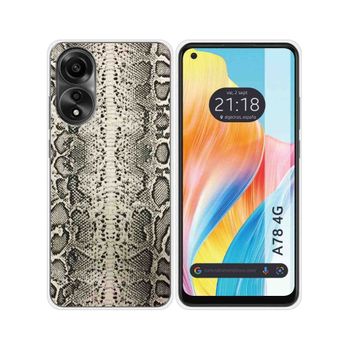 Funda Silicona Oppo A78 4g Diseño Animal 01 Dibujos