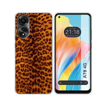 Funda Silicona Oppo A78 4g Diseño Animal 03 Dibujos