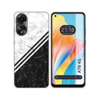 Funda Para Oppo A78 Y Oppo A58 Con Diseño Marmol Verde