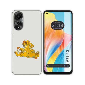 Funda móvil - TUMUNDOSMARTPHONE Oppo A78 5G, Compatible con Oppo