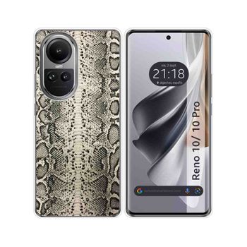 Funda Silicona Oppo Reno 10 5g / 10 Pro 5g Diseño Animal 01 Dibujos