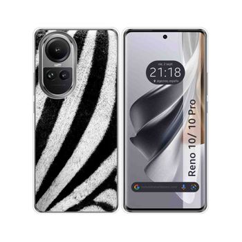 Funda Silicona Oppo Reno 10 5g / 10 Pro 5g Diseño Animal 02 Dibujos