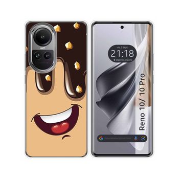 Funda Mate Con Borde Negro Y Anillo Giratorio 360 Oppo Reno 10 5g / 10 Pro  5g con Ofertas en Carrefour