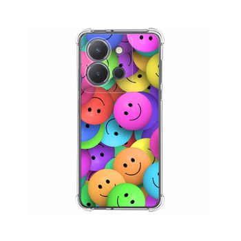 Funda Silicona Antigolpes Vivo Y36 4g / 5g Diseño Smile Dibujos