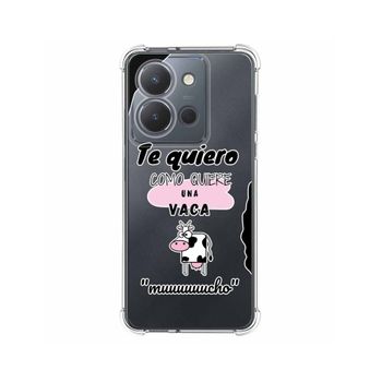 Funda Silicona Antigolpes Vivo Y36 4g / 5g Diseño Vaca Dibujos