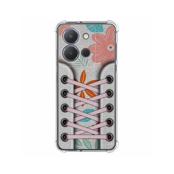 Funda Silicona Antigolpes Vivo Y36 4g / 5g Diseño Zapatillas 09 Dibujos