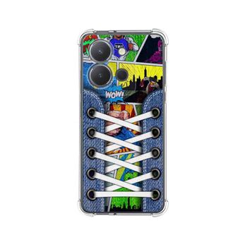 Funda Silicona Antigolpes Vivo Y36 4g / 5g Diseño Zapatillas 14 Dibujos