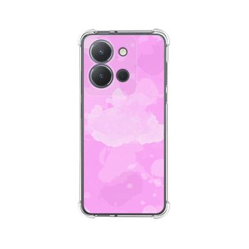 Funda Silicona Antigolpes Vivo Y36 4g / 5g Diseño Acuarela 04 Dibujos