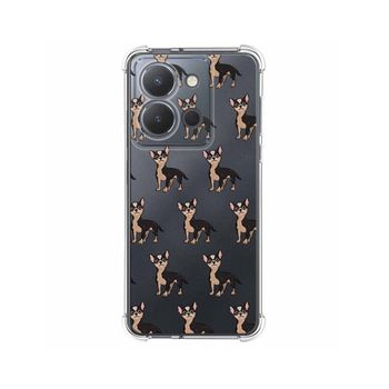 Funda Silicona Antigolpes Vivo Y36 4g / 5g Diseño Perros 11 Dibujos