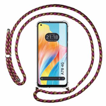 Funda Silicona Antigolpes Para Oppo A78 5g 4g Diseño Culo Natural