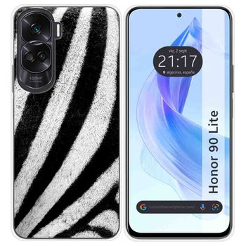 Funda Silicona Transparente Huawei Honor 90 5g Diseño Hojas Dibujos con  Ofertas en Carrefour