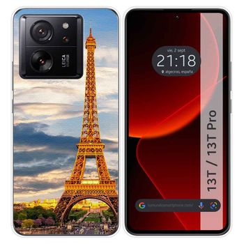 Funda Silicona Para Xiaomi 13t / 13t Pro 5g Diseño Paris Dibujos