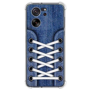 Funda Silicona Antigolpes Para Xiaomi 13t / 13t Pro 5g Diseño Zapatillas 01 Dibujos