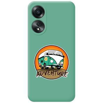 Funda Silicona Líquida Verde Para Oppo A58 4g Diseño Adventure Dibujos con  Ofertas en Carrefour