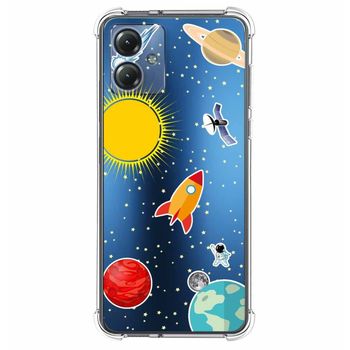 Funda Silicona Antigolpes Para Motorola Moto E13 Diseño Espacio Dibujos con  Ofertas en Carrefour