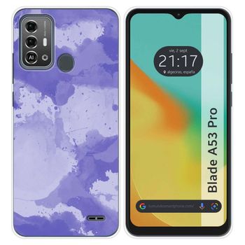 Funda ZTE Blade A53 Pro (4G) Carcasa Silicona Gel TPU Transparente