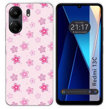 Funda Silicona Gel Tpu Rosa Xiaomi Mi 10t Lite con Ofertas en Carrefour