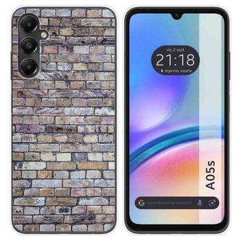 Funda Silicona Para Samsung Galaxy A05s Diseño Ladrillo 02 Dibujos