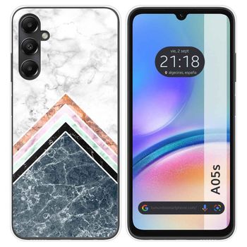 Funda Silicona Para Samsung Galaxy A05s Diseño Mármol 05 Dibujos