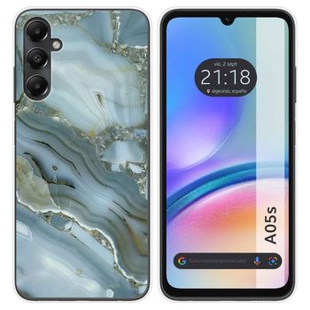 Funda Silicona Para Samsung Galaxy A05s Diseño Mármol 09 Dibujos