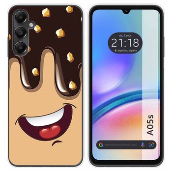 Funda Silicona Para Samsung Galaxy A05s Diseño Helado Chocolate Dibujos