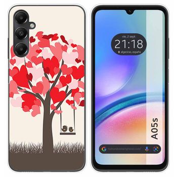 Funda Silicona Para Samsung Galaxy A05s Diseño Pajaritos Dibujos