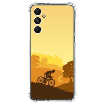 Funda Silicona Antigolpes Para Samsung Galaxy A05s Diseño Ciclista Dibujos