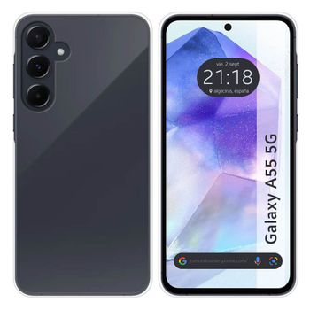 Funda Silicona Gel Tpu Transparente Para Samsung Galaxy A55 5g