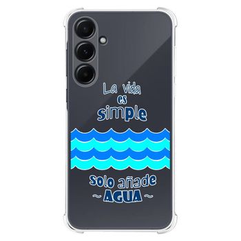 Funda Silicona Antigolpes Para Samsung Galaxy A35 5g Diseño Agua Dibujos