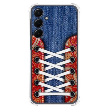 Funda Silicona Antigolpes Para Samsung Galaxy A35 5g Diseño Zapatillas 11 Dibujos