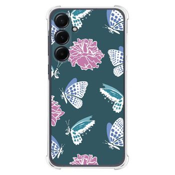 Funda Silicona Antigolpes Para Samsung Galaxy A35 5g Diseño Flores 10 Dibujos