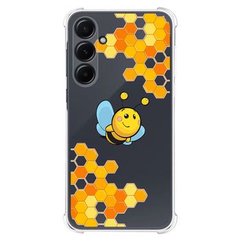 Funda Silicona Antigolpes Para Samsung Galaxy A55 5g Diseño Abeja Dibujos